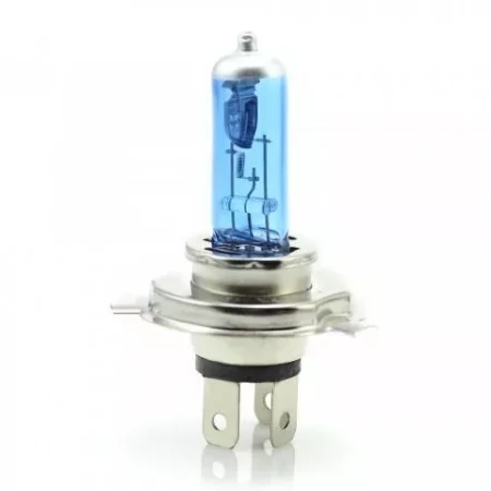 Set de 2 becuri Halogen H4 55W +50% Alb Xenon 12V Carguard - imagine 2