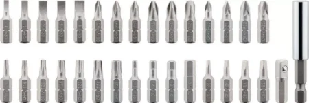 Set surubelnita cu 30biti si 9 tubulare CrV Goobay - imagine 2