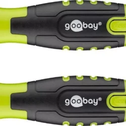 Set surubelnita cu 30biti si 9 tubulare CrV Goobay