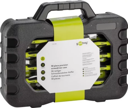 Set surubelnite Goobay 58 piese in carcasa plastic - imagine 5