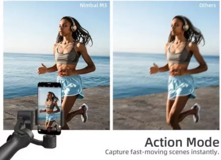 Sistem de Stabilizare Gimbal pentru Smartphone-uri Vantop Nimbal M3 - imagine 4