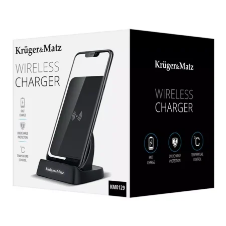 Suport cu functie de incarcare inductiva QI KRUGER&MAT - imagine 5