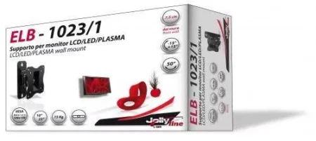 Suport universal LCD negru 10-23" max. 15kg Jolly - imagine 2