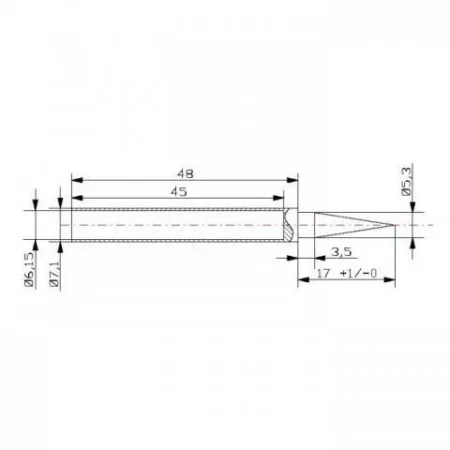 Varf letcon de lipit 28011 2buc 28941 Fahrenheit - imagine 2