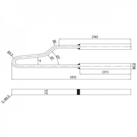 Varf letcon de lipit 28021 2buc 28050 Fahrenheit - imagine 2