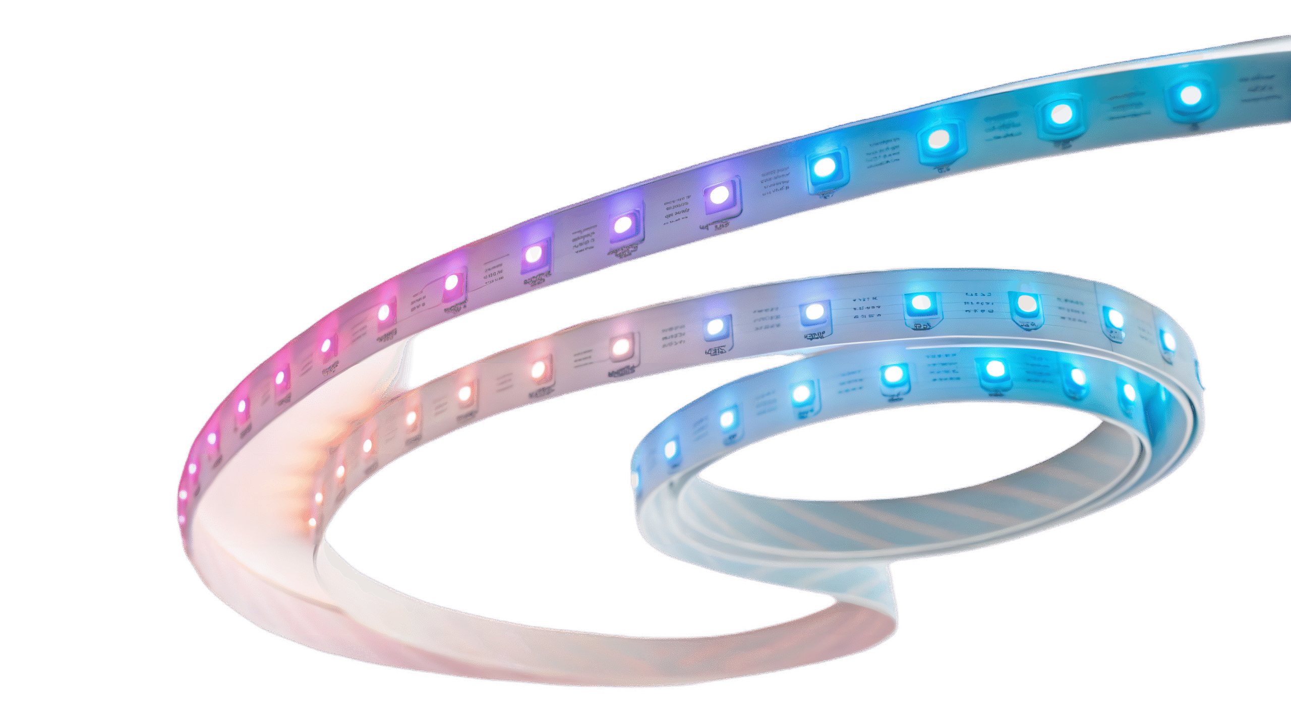 Acasă 6 Acasă vecteezy sleek led light strip featuring vibrant gradient colors 54486130 scaled